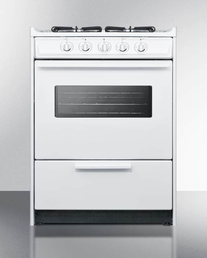24" Wide Gas Range