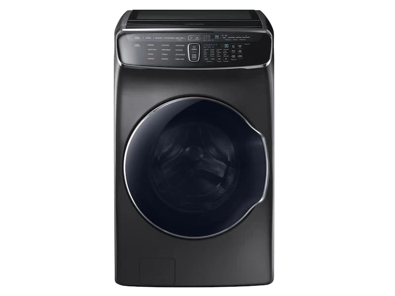 6.0 cu ft. Smart Washer with Flexwash in Black Stainless Steel
