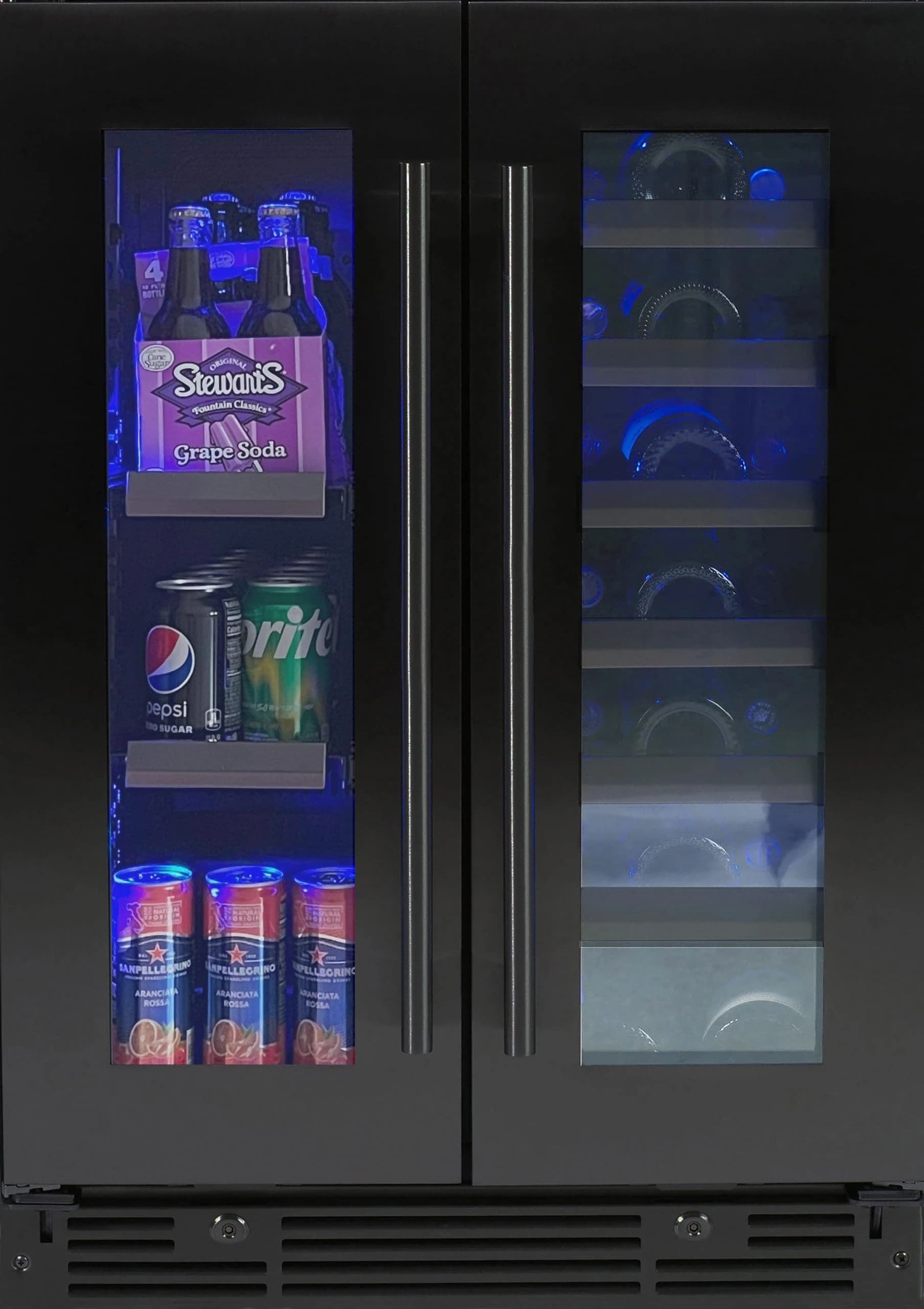 24" Beverage/Wine Double Door