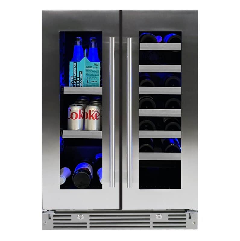 24 in Beverage/Wine Double Door
