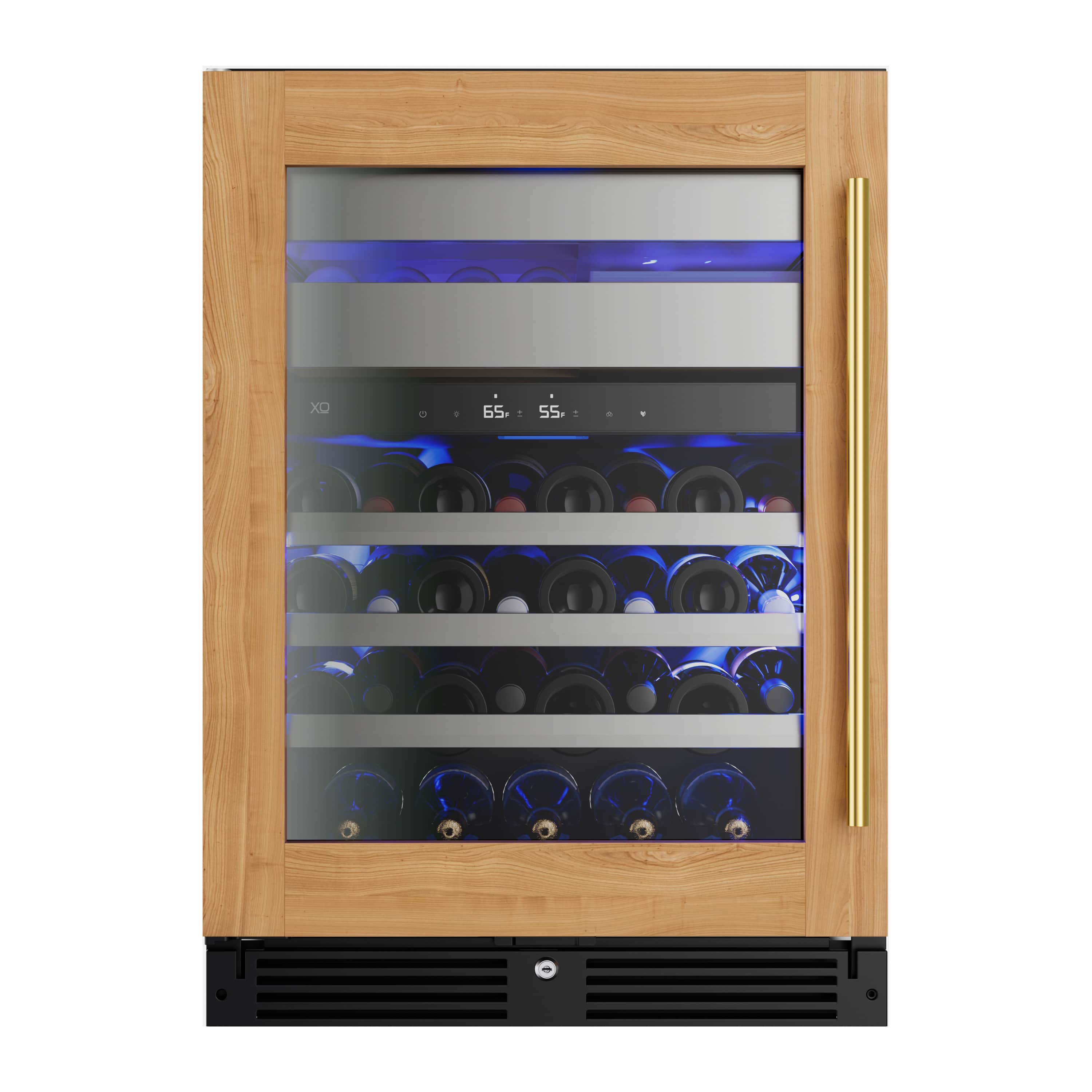 Wine and Weed 24" Panel Ready Glass, Left Hinge