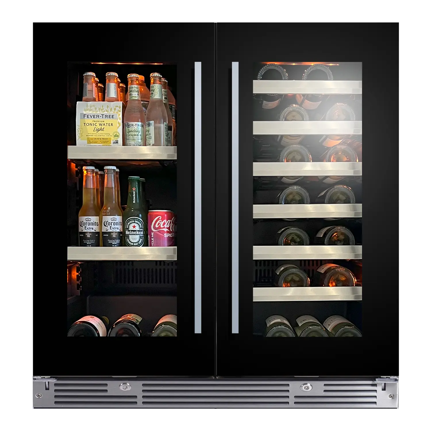 30" Beverage/Wine Double Door