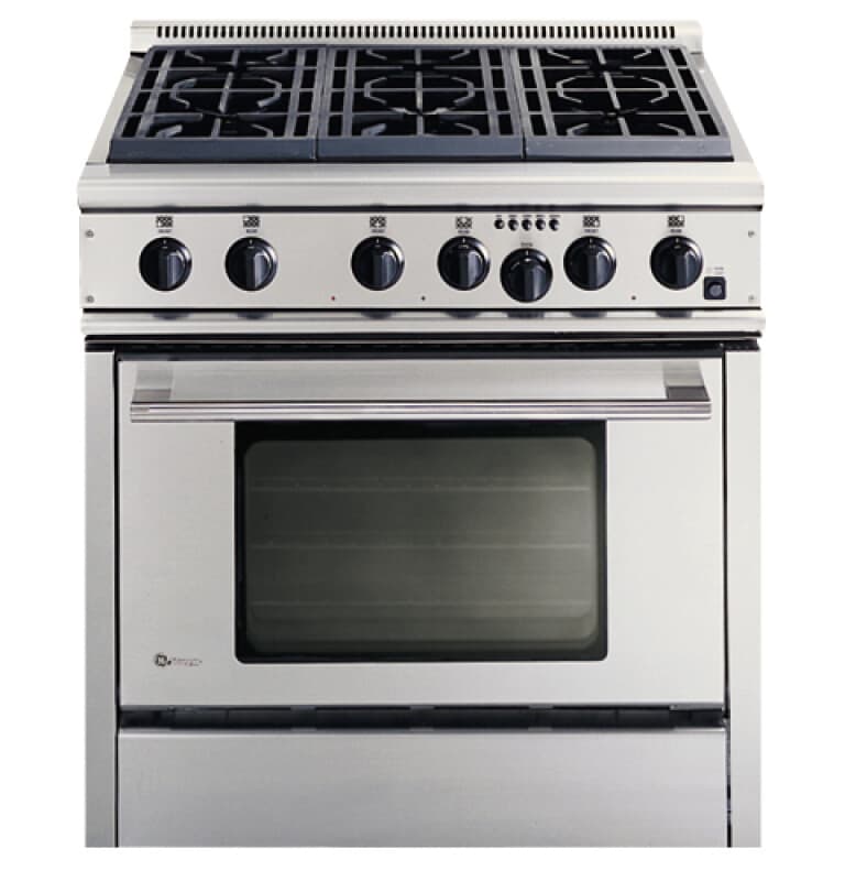 GE Monogram® 36" Professional Range with 6 Burners (Natural Gas)