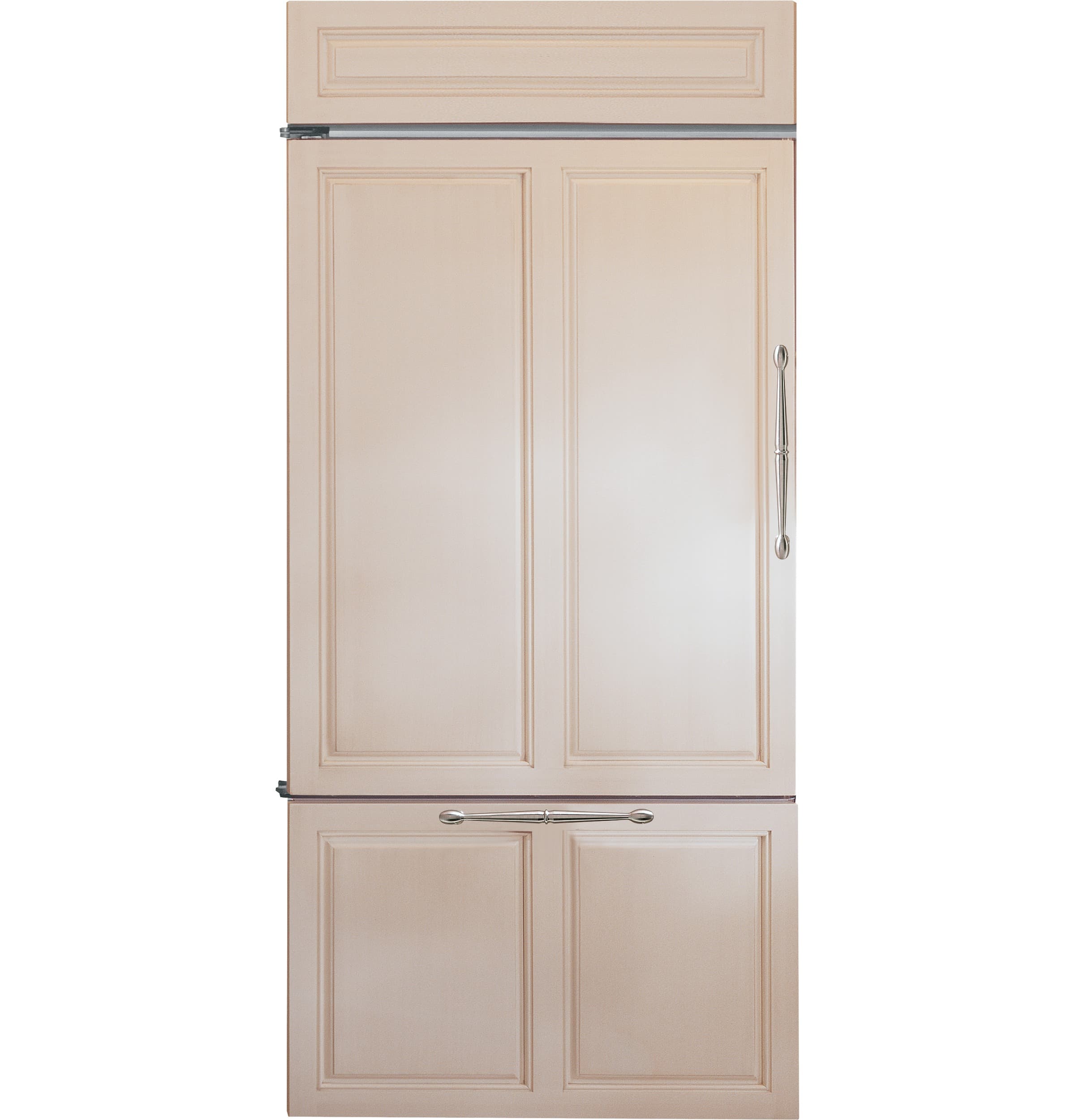 Monogram 36" Panel-Ready Built-In Bottom-Freezer Refrigerator - Left Hinge