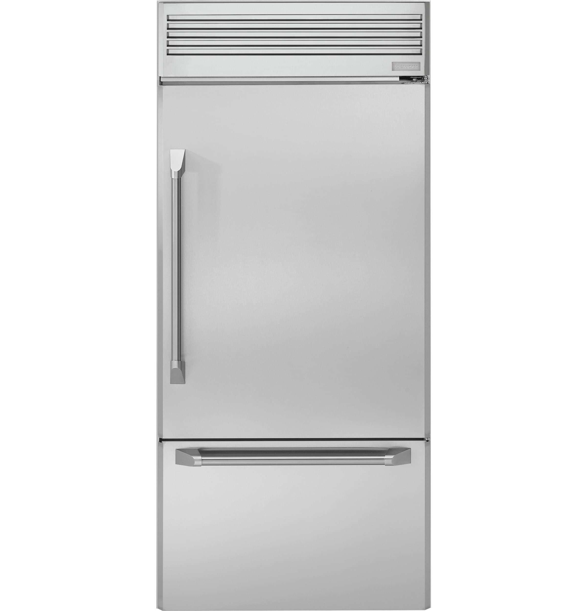 GE Monogram® 36" Professional Built-In Bottom-Freezer Refrigerator
