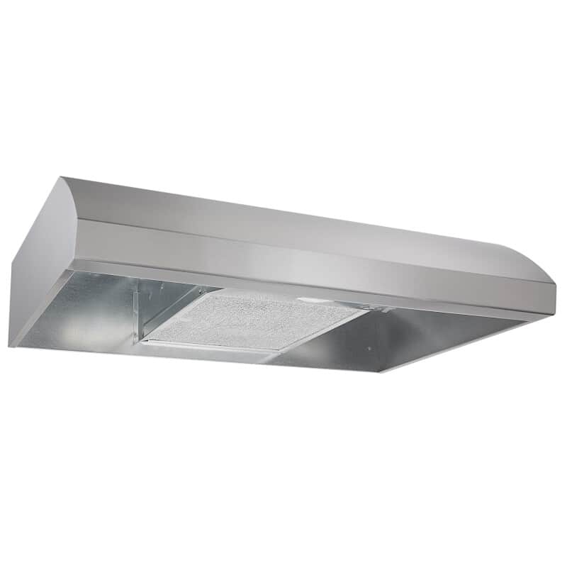 30Inch 4Way Convertible UnderCabinet Range Hood, 270 Max CFM, Stainless Steel