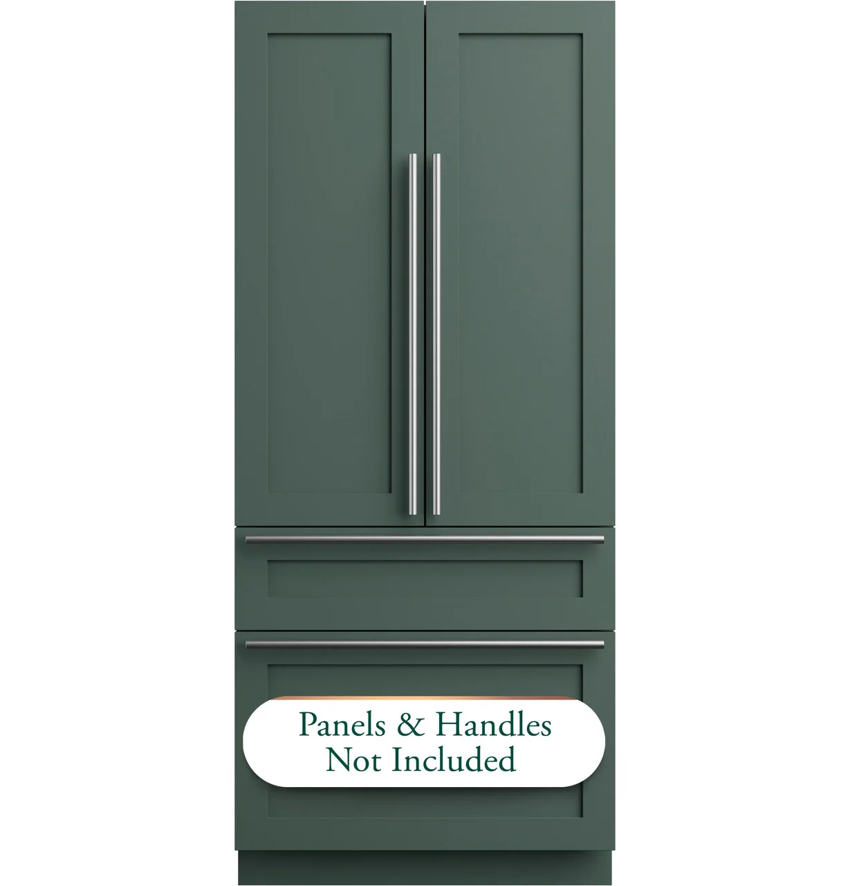 Café 36" Panel-Ready Integrated French-Door Refrigerator
