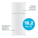 18.2 Cu. Ft. Top Freezer Refrigerator