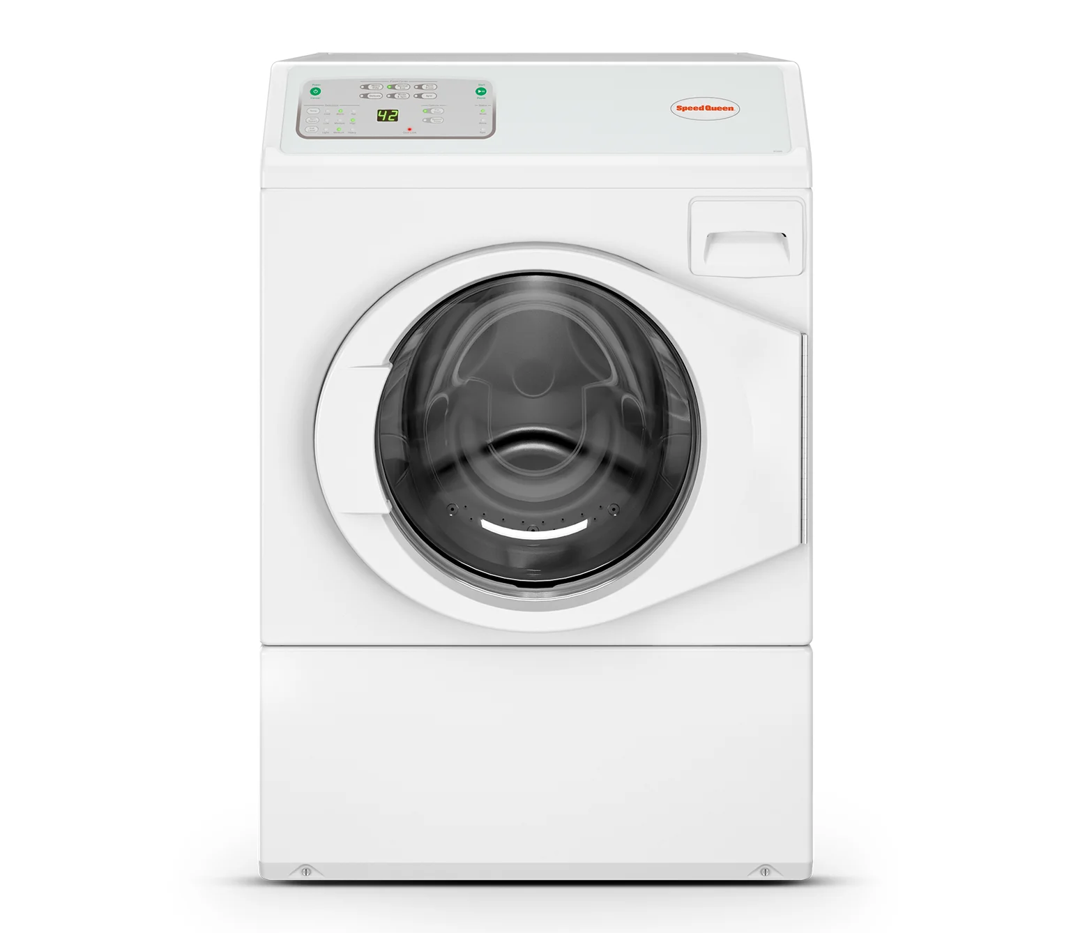 27 Inch Commercial Front Load Washer with 3.42 Cu. Ft. Capacity