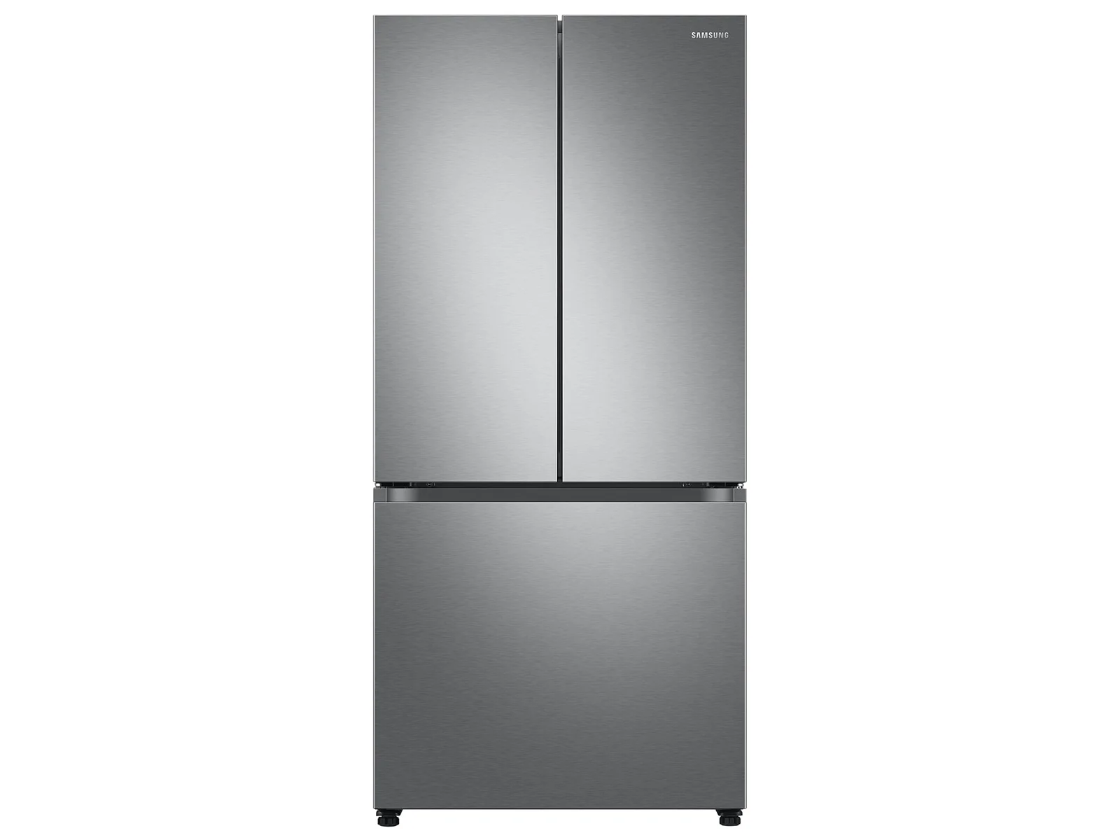 Samsung - 25 cu. ft. 3-Door French Door Smart Refrigerator with Beverage Center - Stainless