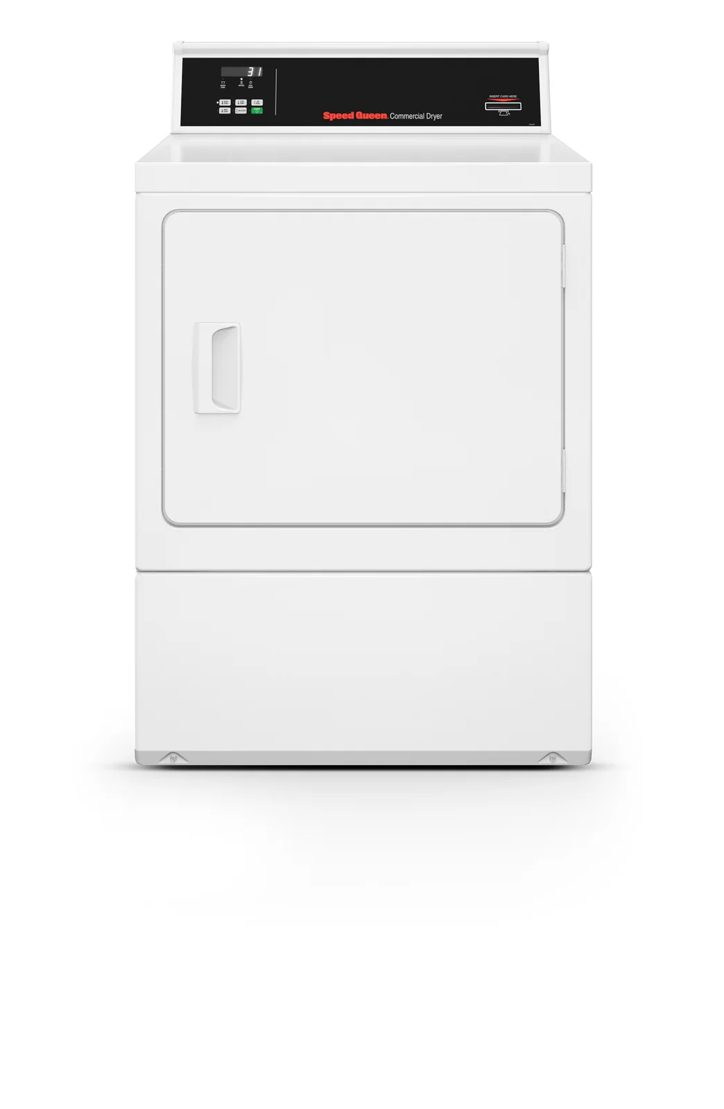120/240 V ELECTRIC Dryer with REAR Electronic Controls - PREP FOR CARD READER
