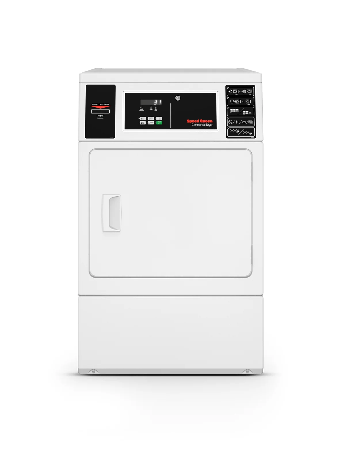 Gas Dryer with FRONT Electronic Controls
