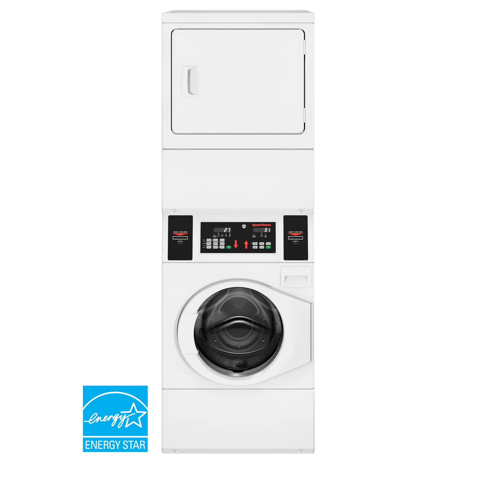 Stacked Electric Washer-Dryer