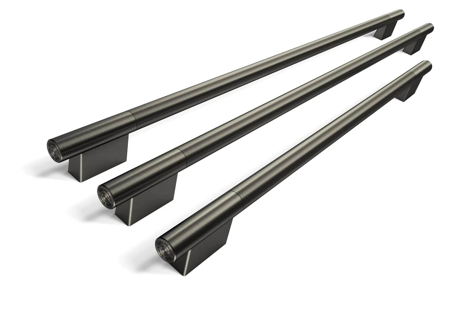 Black Ore Handle Hardware Accessory Kit for KitchenAid® 36" Built-In French Door Bottom Mount Refrigerator